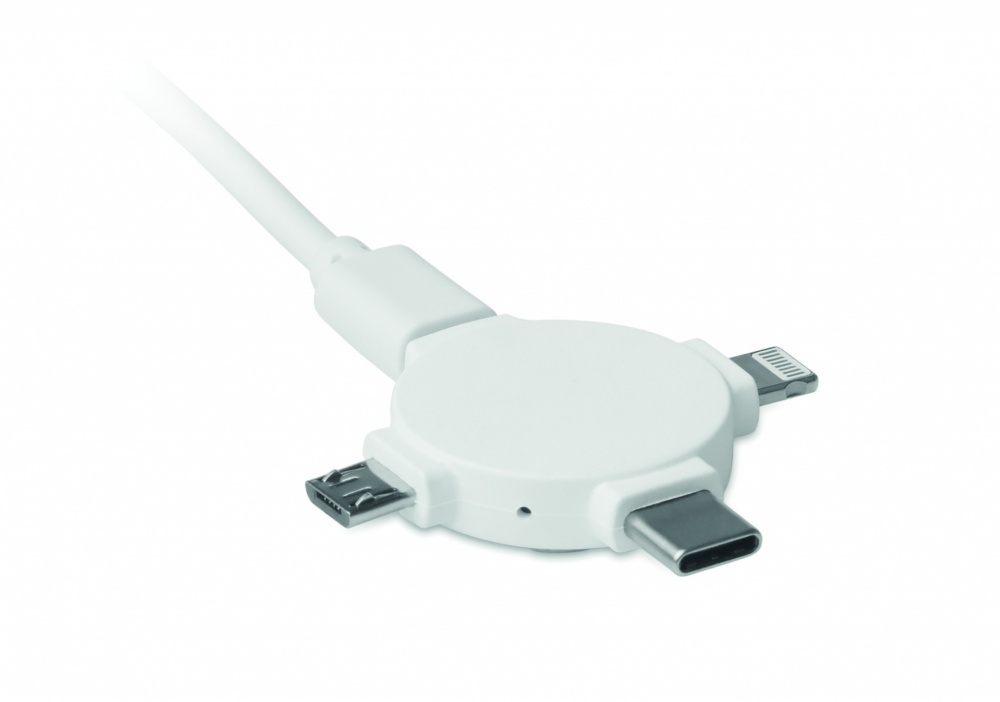 Logotrade promotional item picture of: 3 in 1 cable adapter